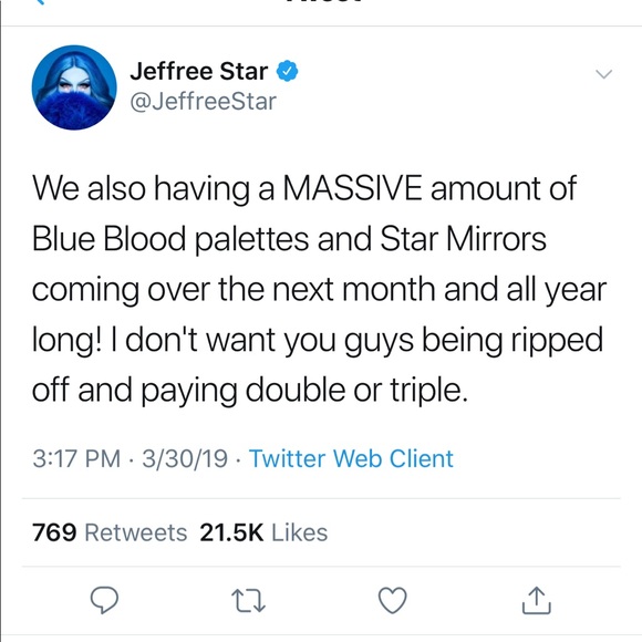 Jeffree Star Other - Jeffree star
